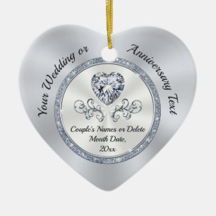 Personalisierte Weihnachtsschmuck-Gastgeschenke Ho Keramik Ornament