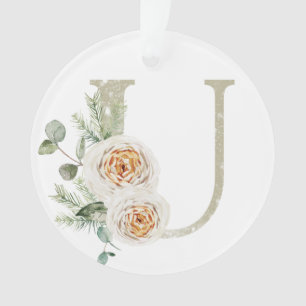 Personalisierte Weihnachtsschmuck mit Ihren Initia Ornament