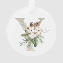 Personalisierte Weihnachtsschmuck mit Ihren Initia Ornament