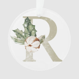 Personalisierte Weihnachtsschmuck mit Ihren Initia Ornament