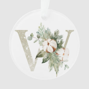 Personalisierte Weihnachtsschmuck mit Ihren Initia Ornament