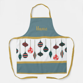 Personalisierte Weihnachtsschmuck Schürze