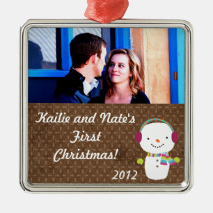 Personalisierte Weihnachtsschmuck Snowman