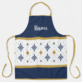 Personalisierte Weihnachtsstars Schürze