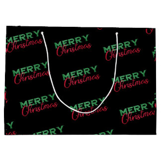 Personalisierte Weihnachtstasche, Party Große Geschenktüte