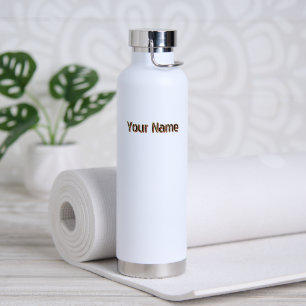 Personalisierte weiße Farbe mit modernem individue Trinkflasche
