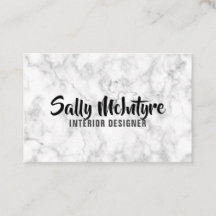 Personalisierte "Weißmarmor" (UK/Euro)