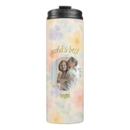 Personalisierte "Weltbeste Mama" Thermal Tumbler Thermosbecher
