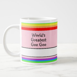 Personalisierte Welten Vater, Mama, Oma, Opa Jumbo-Tasse