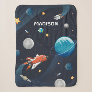 Personalisierte Weltraum-Planet-Aktivitätsgalaxie Sherpadecke