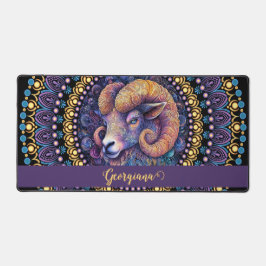 Personalisierte Whimsikanzüge Zodiac Dot Mandala Schreibtischunterlage