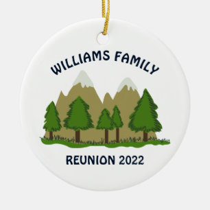 Personalisierte Wiedersehen Keramik Ornament
