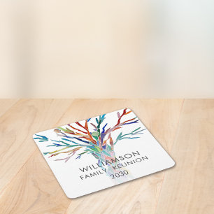 Personalisierte Wiedersehen Rechteckiger Pappuntersetzer