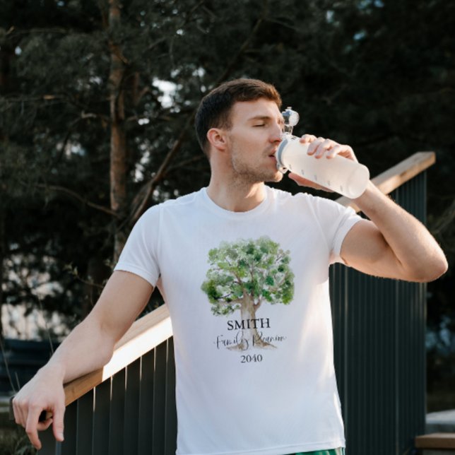 Personalisierte Wiedersehen-Struktur T-Shirt (Personalized family reunion t-shirt)