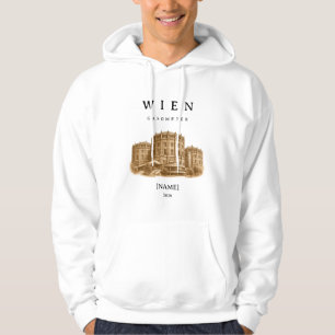 Personalisierte Wien Gasometer Name & Jahr Hoodie