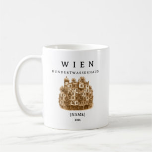 Personalisierte Wien Hundertwasserhaus Tasse