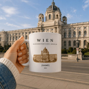 Personalisierte Wien Naturhistorisches Museum  Kaffeetasse