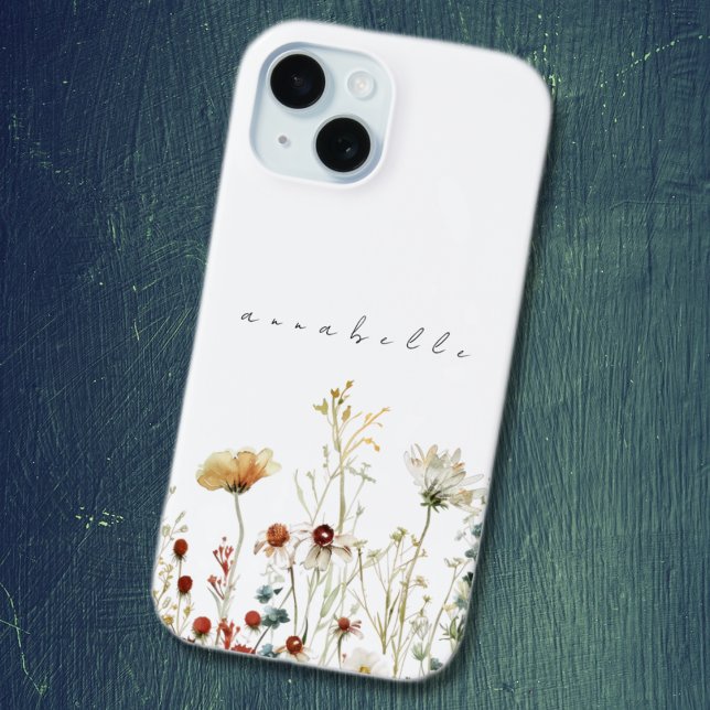Personalisierte Wildblume Case-Mate iPhone Hülle (Von Creator hochgeladen)