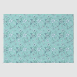 Personalisierte Wildblume Seidenpapier