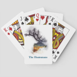 Personalisierte Wildtiere Spielkarten