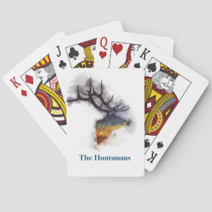 Personalisierte Wildtiere Spielkarten