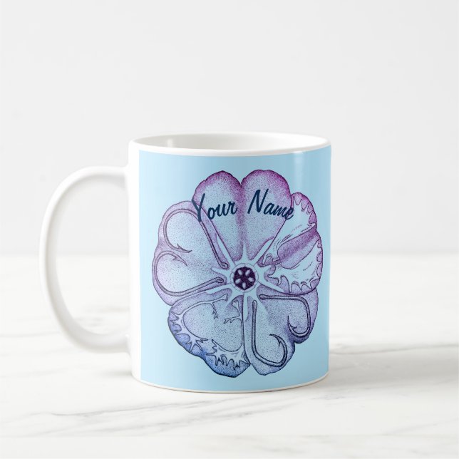 Personalisierte Wildtiere und schön Kaffeetasse (Links)