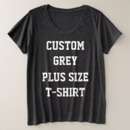 Personalisierte Womens GRATIS PLUS GRÖSSE T - SHIR Große Größe T-Shirt