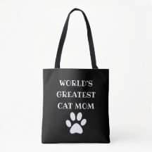 Personalisierte World's Greatest Cat Mom Benutzerd