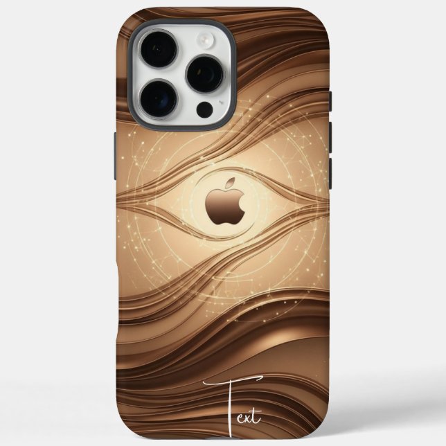 Personalisierte Wüstendüne Neuro ・ Dünendesign Case-Mate iPhone Hülle (Rückseite)