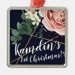 Personalisierte XMAS Ornament Geometric Garden Nav
