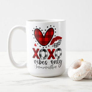 Personalisierte XoVillen Valentinstag 2024 Kaffeetasse