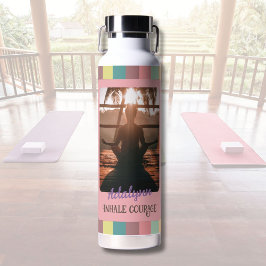 Personalisierte Yoga Lover Lehrerin Mama Frauen Ge Trinkflasche