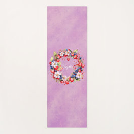 Personalisierte Yoga Mat Fruchtdesign Meditation M Yogamatte