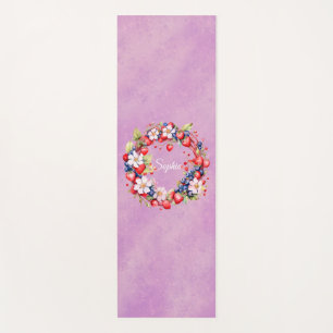 Personalisierte Yoga Mat Fruchtdesign Meditation M Yogamatte