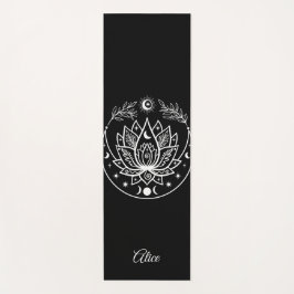 Personalisierte Yoga Mat Meditation Geschenk Fraue Yogamatte
