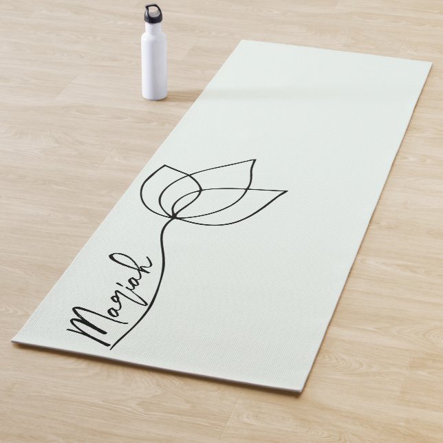 Personalisierte Yoga Mat Yogamatte (Beispiel)