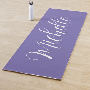 Personalisierte Yoga-Matte mit Namen Yogamatte