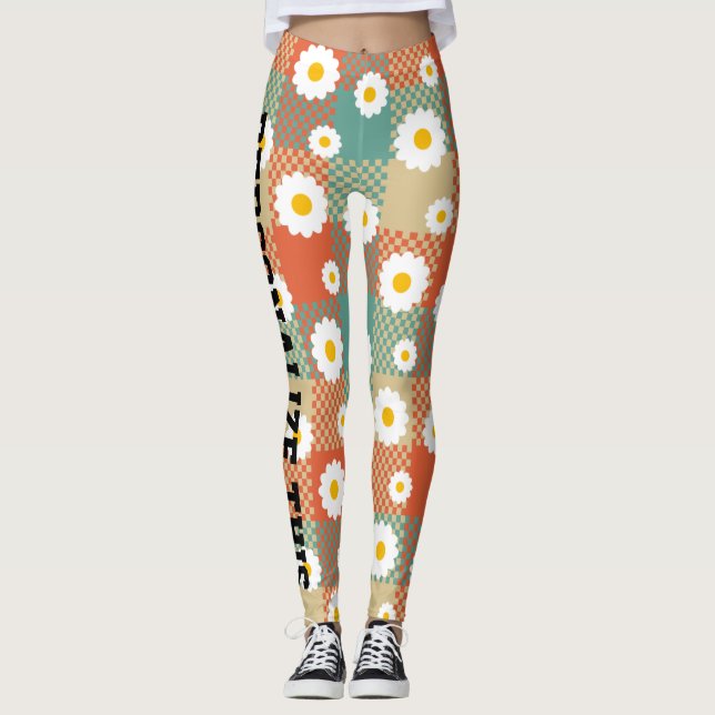 Personalisierte Yoga Pants Leggings (Vorderseite)