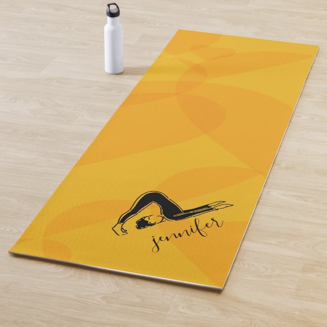 Personalisierte Yoga Pilates Matten (Beispiel)