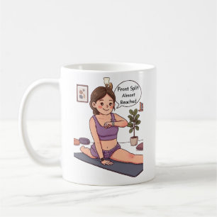 Personalisierte Yoga-Tasse mit individuellem Gesic Kaffeetasse
