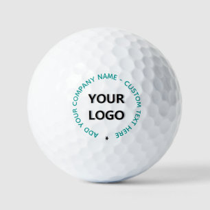 Personalisierte Youtube-Logos und Text-Briefmarke Golfball