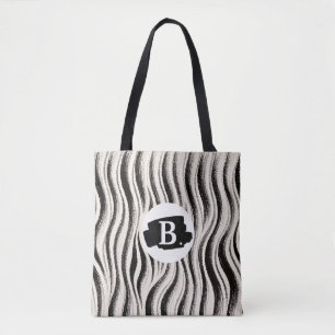Personalisierte Zebrastreifen-Universaltasche