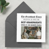 Personalisierte Zeitung | Beste Großeltern