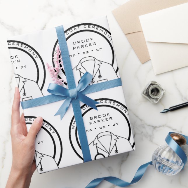 Personalisierte Zeremonie Geschenkpapier (Schenken)