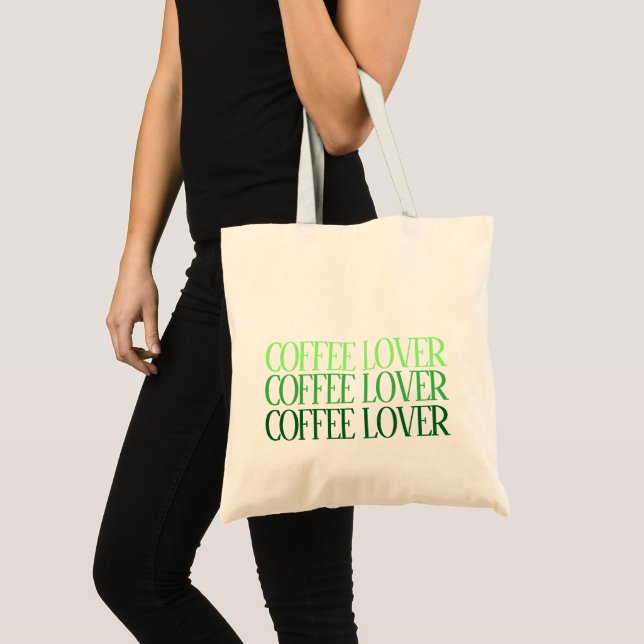 Personalisierte Zitate Niedlich Einfache Kaffeedec Tragetasche (Vorderseite (Produkt))