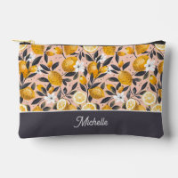 Personalisierte Zitronen-Accessoire-Tasche