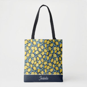Personalisierte Zitronen-Tasche