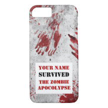 Personalisierte Zombie Apokalypse Handy Fall