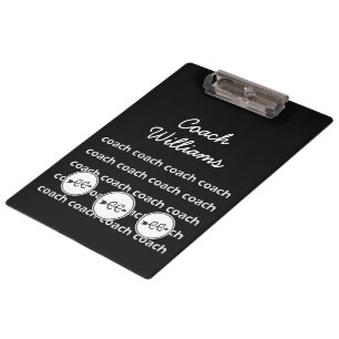 Personalisierte Zwischenablage für den Langlaufbus Klemmbrett