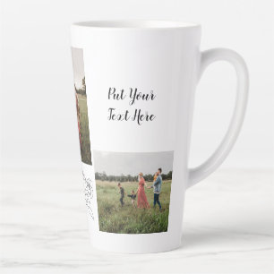 Personalisierten 3 Foto Kaffee Tasse